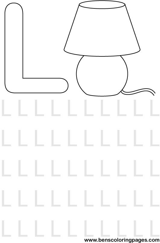 alphabet coloring picture for school