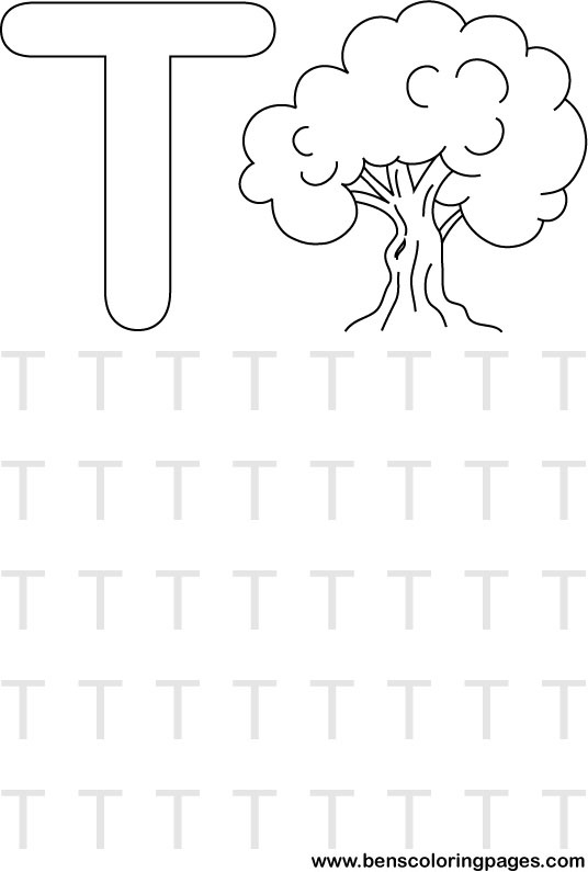 alphabet coloring picture for school