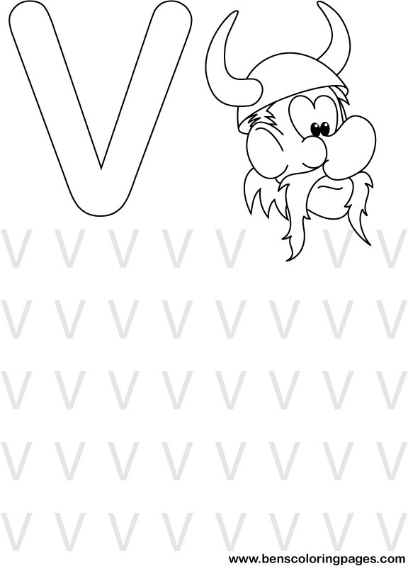 alphabet coloring picture for school