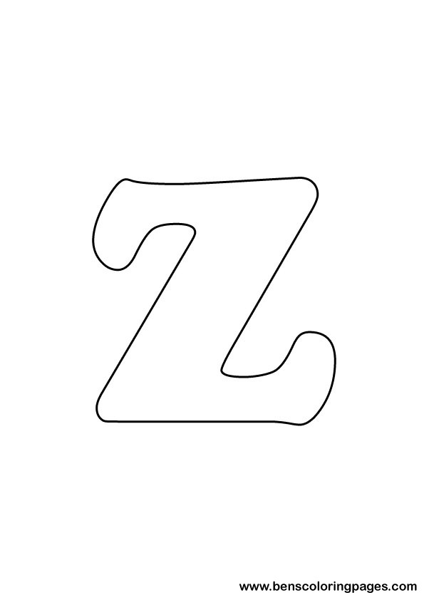 download letter Z drawing