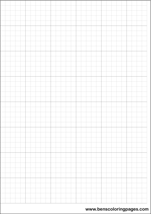 Printable grid with small squares for math, physics and other subjects