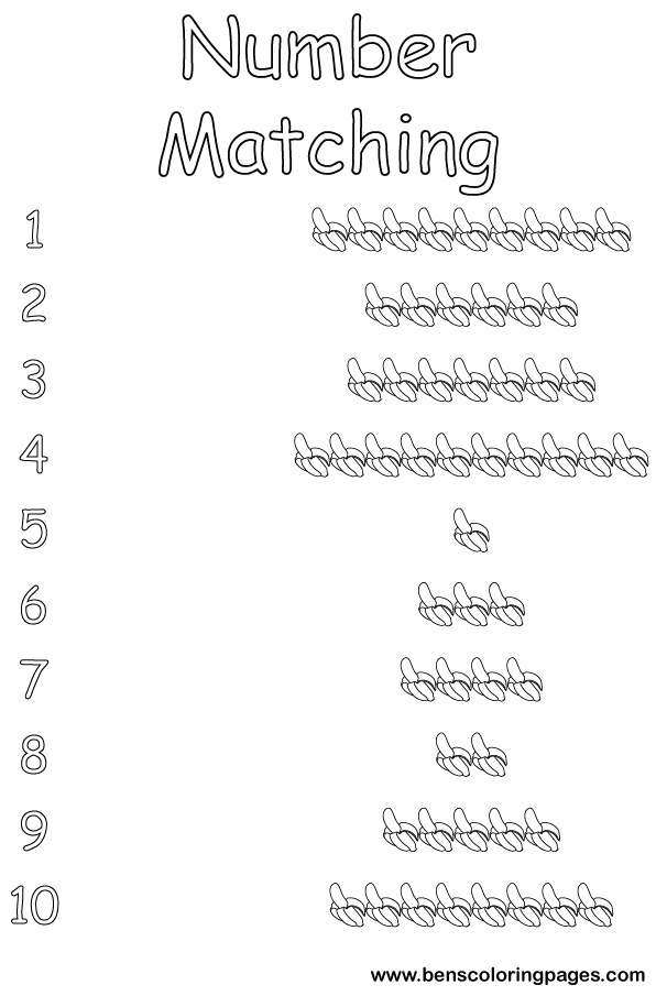 numbers pages prints