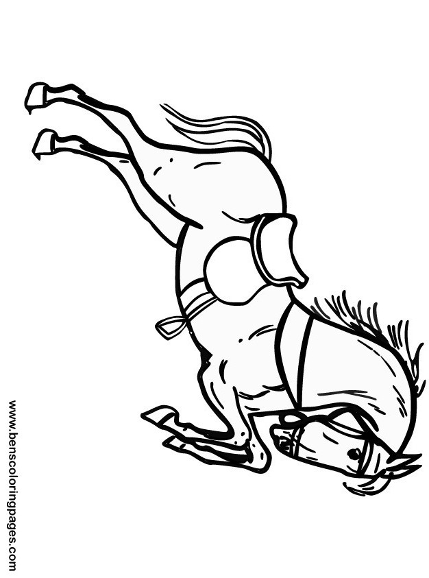 horse coloring pictures