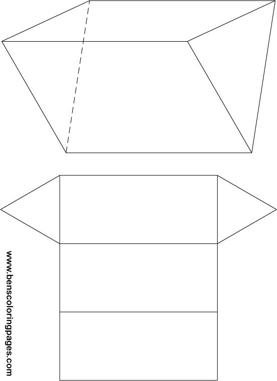 triangular prism net excercise
