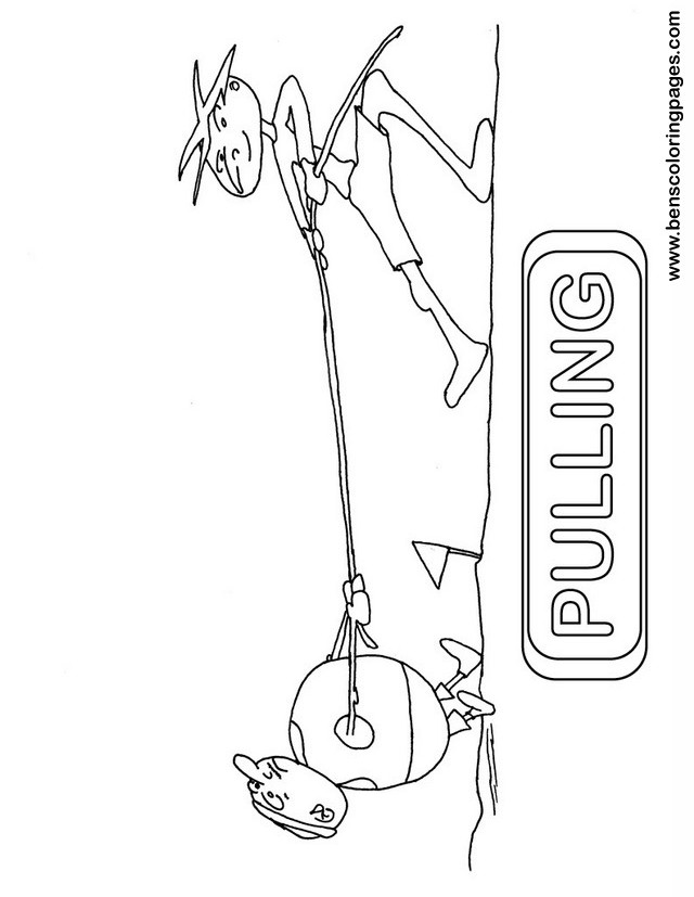 pulling picture