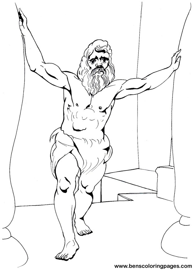 bible samson pictures