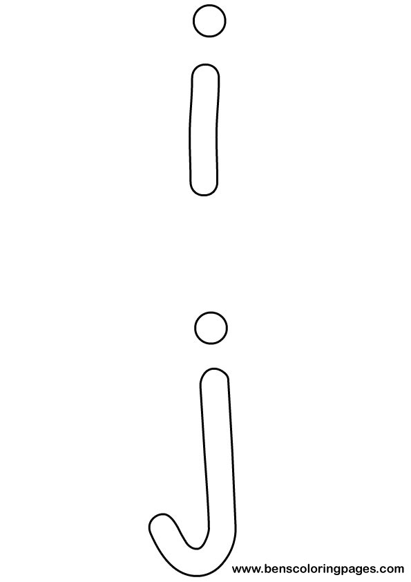 letters preschool coloring