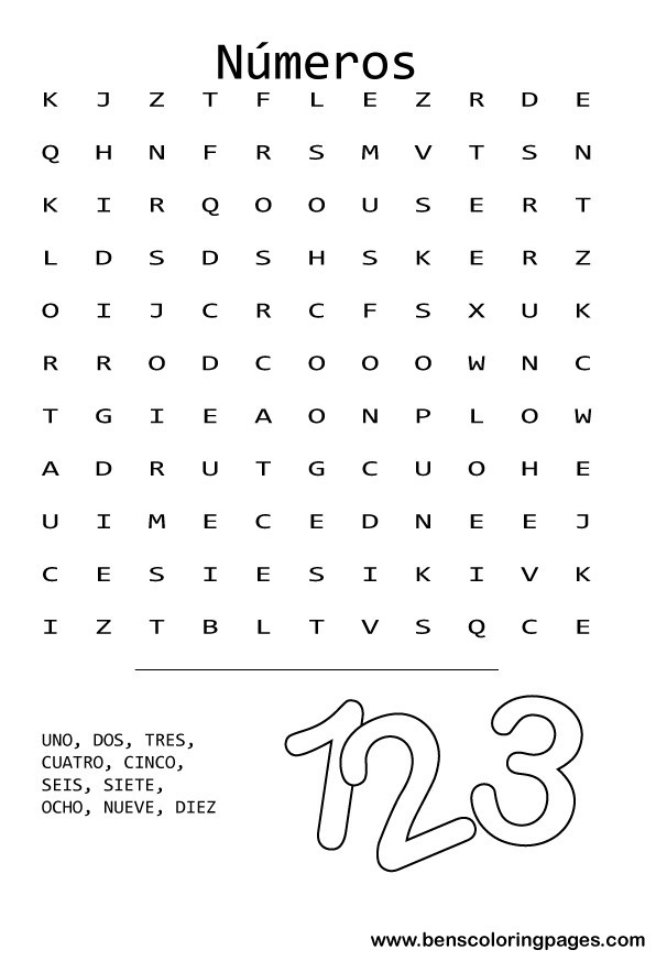 spanish numbers