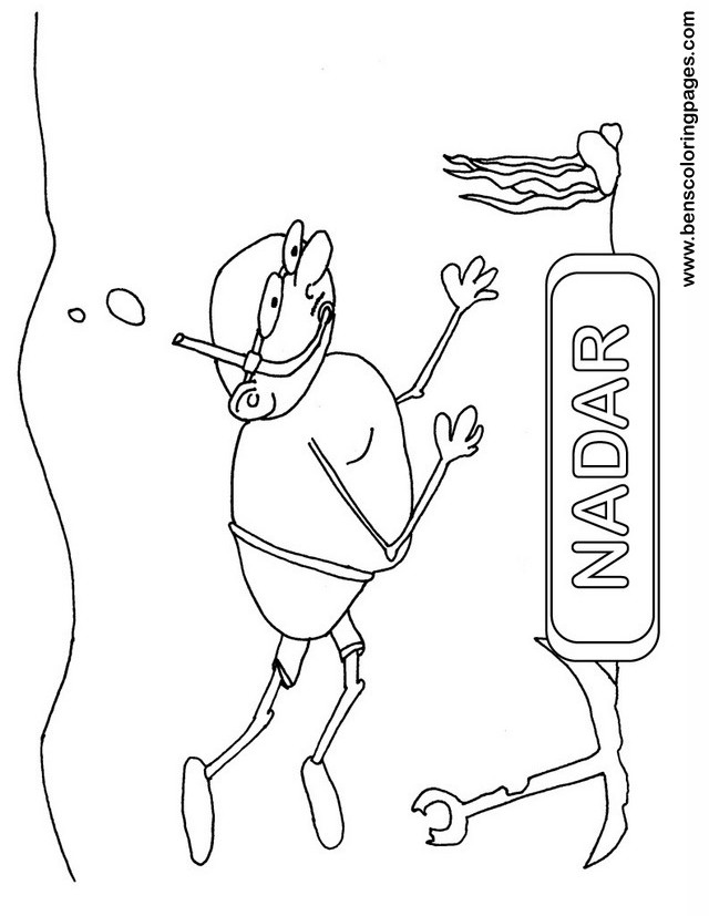 nadar coloring picture