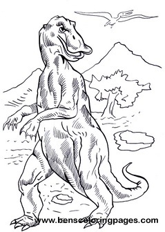 Anathosaurs kids coloring pages