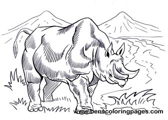 arsinoitherium dinosaur picture