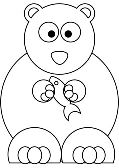 Bears drawing book