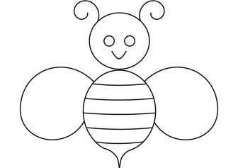 bee drawing book