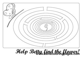 kid maze game