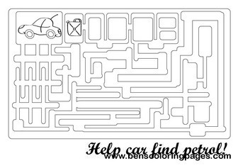 kid maze online game