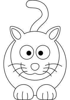 free cat drawing books