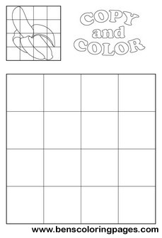 banana coloring picture