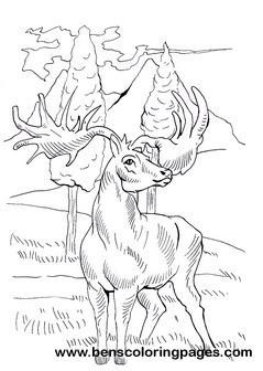 Megaloceros dino cartoon