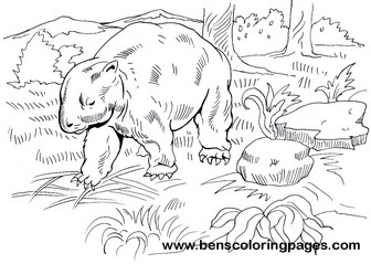 Diprotodon dino free pictures
