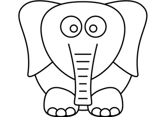 dumbo elephant drawing book