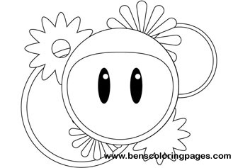 Flower bot online coloring book