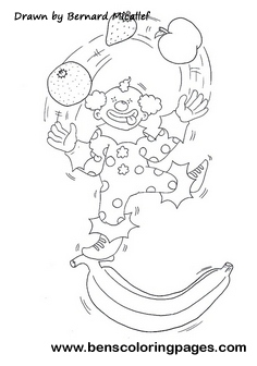 fun fruit drawing page