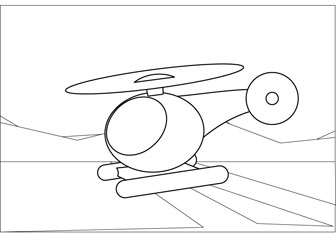 helicopter drawing book