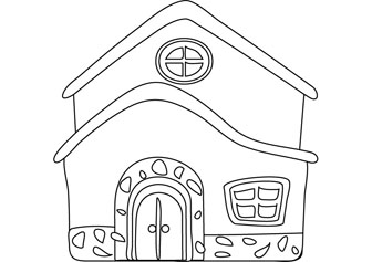 elfs house drawing