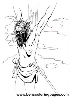 jesus on the cross