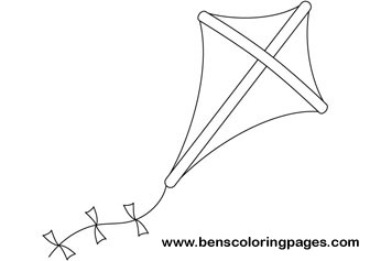 Kite online coloring book
