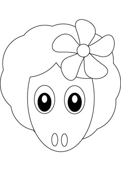 little lamb drawing