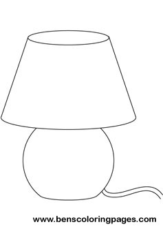 lamp online coloring book