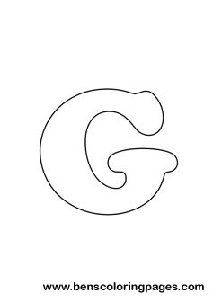 letter G drawing