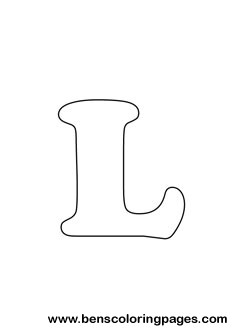 letter L drawing