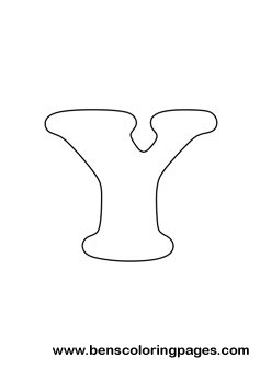 letter Y drawing