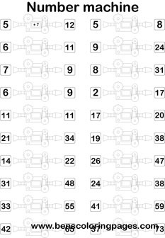 plus number machine printout
