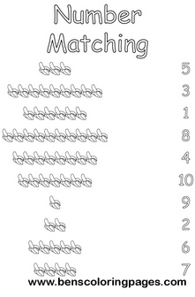 matching numbers