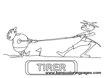 tirer flashcard