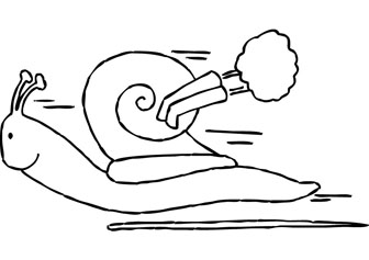 Turbo snail coloring pages