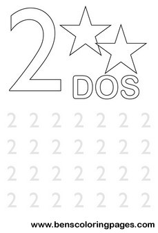 learning numbers two