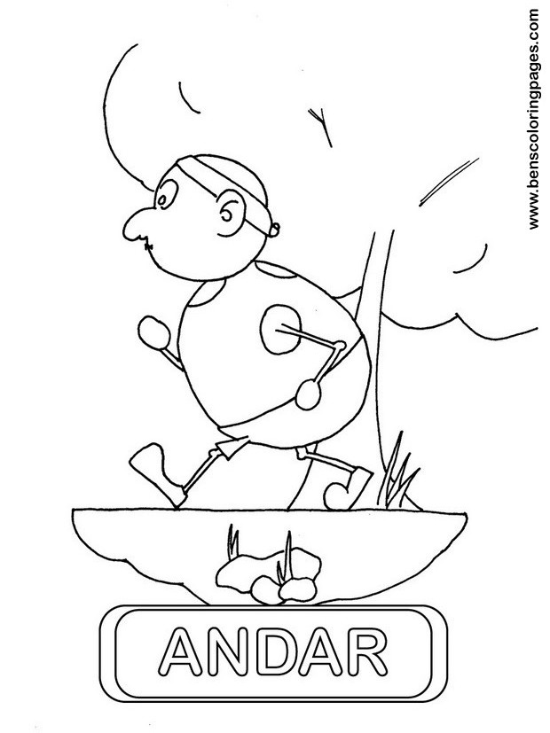 andar coloring picture