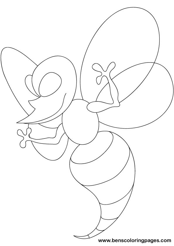 Wicky wasp coloring pages