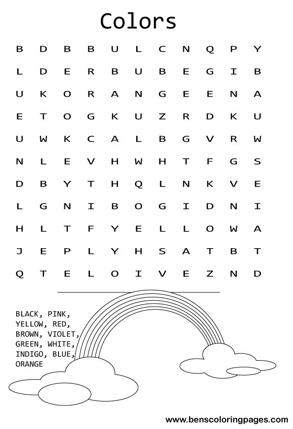 english  word search