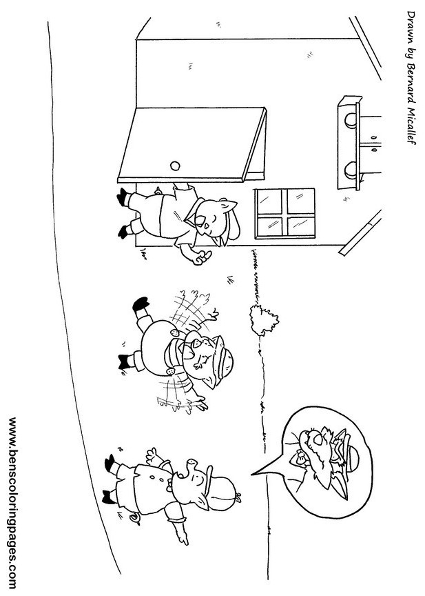 pigs and houses