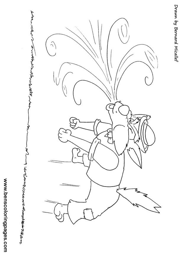 three little pigs coloring