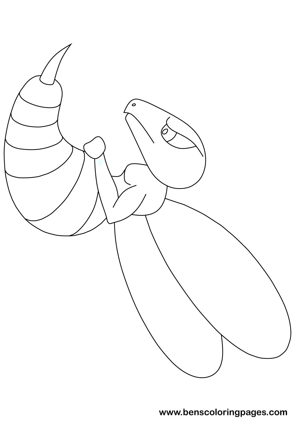 wasp drawing
