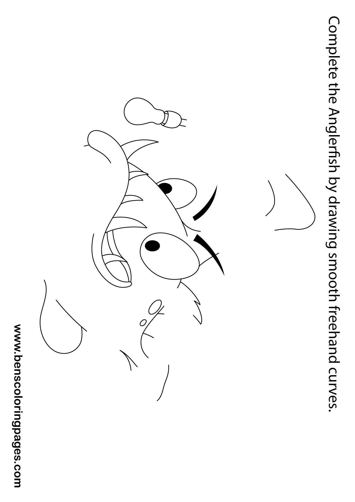 angler drawing book