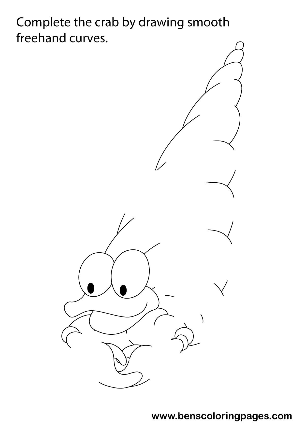 crab drawing book