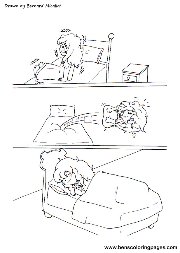 goldilocks sleeping