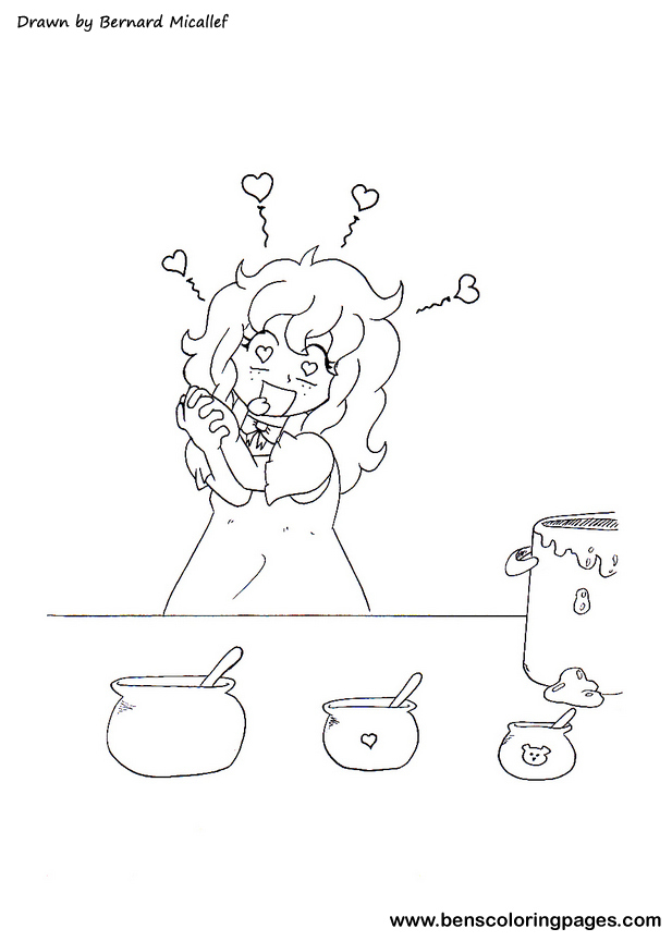 goldilocks coloring story